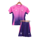 Germany Away Kids Soccer Jerseys Full Kit EURO