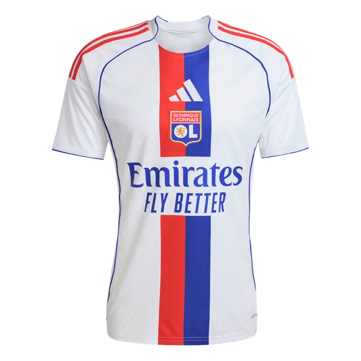 Olympique Lyonnais Home Soccer Jersey 2025/26