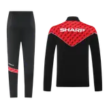 Manchester United Jacket Tracksuit 2025/26 Red&Black