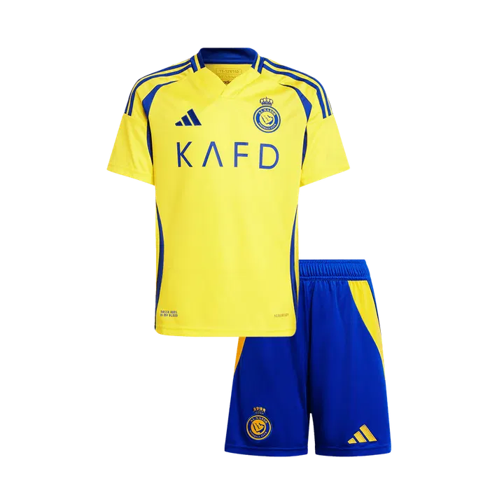 Al Nassr Home Kids Soccer Jerseys Kit