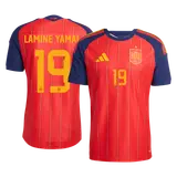 LAMINE YAMAL #19 Spain Home Player Version Jersey World Cup 2026