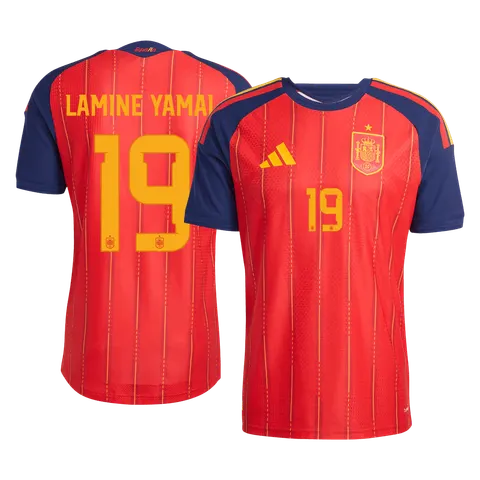 LAMINE YAMAL #19 Spain Home Player Version Jersey World Cup 2026