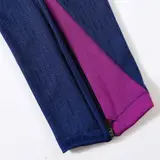 Barcelona 1/4 Zip Tracksuit 2025/26 Kids Purple