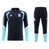 Argentina 1/4 Zip Tracksuit 2026 Kids Navy