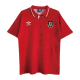 Retro Soccer Jersey Wales Home 1992/94