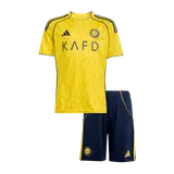 Al Nassr Home Kids Soccer Jerseys Kit 2025/26