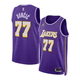 Dončić #77 Los Angeles Lakers Swingman NBA Jersey - Statement Edition