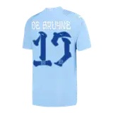 DE BRUYNE #17 Manchester City Home Soccer Jersey 2023/24