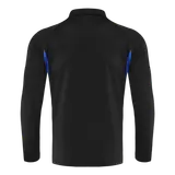 Manchester United 1/4 Zip Tracksuit 2025/26 Kids Black