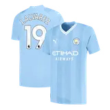J.ALVAREZ #19 Manchester City Home Soccer Jersey 2023/24