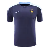 France Pre-Match Soccer Jersey EURO Navy