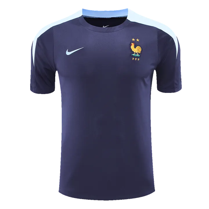 France Pre-Match Soccer Jersey EURO Navy