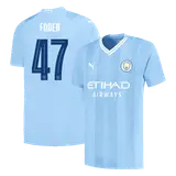 FODEN #47 Manchester City Home Soccer Jersey 2023/24