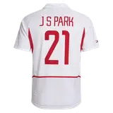 Retro Jersey J S Park #21 South Korea Away World Cup 2002