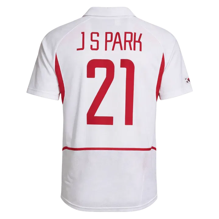 Retro Jersey J S Park #21 South Korea Away World Cup 2002