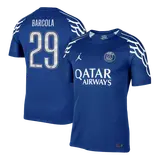 BARCOLA #29 PSG Fourth Away Soccer Jersey -UCL