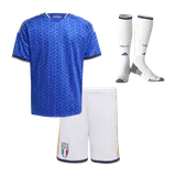 Italy Home Kids Soccer Jerseys Full Kit World Cup 2026