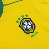 Retro Soccer Jersey RIVALDO #10 Brazil Home 1998