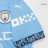 HAALAND #9 Manchester City Home Player Version Jersey - UCL