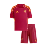 Roma Home Kids Soccer Jerseys Kit 2025/26