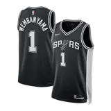 Wembanyama #1 San Antonio Spurs Swingman NBA Jersey - Icon Edition