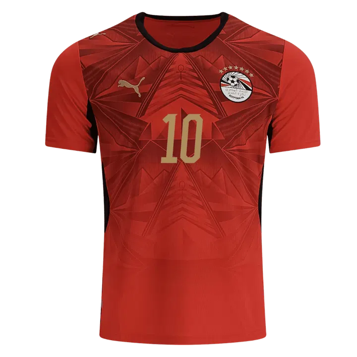 M.SALAH #10 Egypt Home Soccer Jersey World Cup 2026