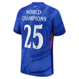 WORLD CHAMPIONS #25 Chelsea Home Player Version Jersey 2025/26
