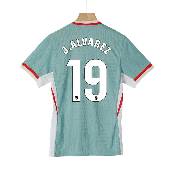 J.ALVAREZ #19 Atletico Madrid Away Player Version Jersey