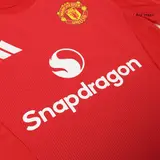 B.FERNANDES #8 Manchester United Home Player Version Jersey