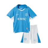 Napoli Home Kids Soccer Jerseys Kit