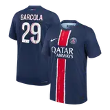 BARCOLA #29 PSG Home Player Version Jersey