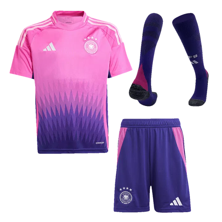 Germany Away Kids Soccer Jerseys Full Kit EURO
