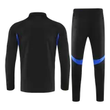 Manchester United 1/4 Zip Tracksuit 2025/26 Black