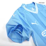 J.ALVAREZ #19 Manchester City Home Soccer Jersey 2023/24