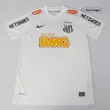 Retro Soccer Jersey NEYMAR JR #11 Santos FC Home 2012
