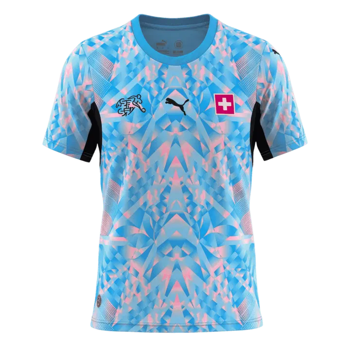 Switzerland Goalkeeper Soccer Jersey World Cup 2026 Blue