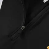 Real Madrid 1/4 Zip Tracksuit 2025/26 Kids Black
