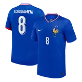 TCHOUAMENI #8 France Home Soccer Jersey