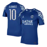 O.DEMBÉLÉ #10 PSG Fourth Away Soccer Jersey -UCL