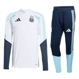 Argentina 1/4 Zip Tracksuit 2026 Kids White