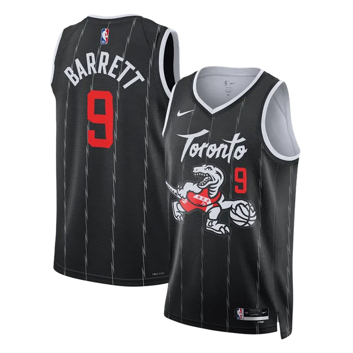 BARRETT #9 Toronto Raptors Swingman NBA Jersey - City Edition
