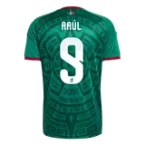 Raúl #9 Mexico Home Soccer Jersey World Cup 2026