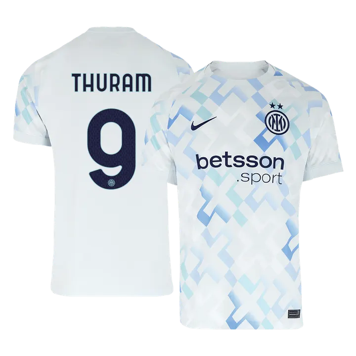 THURAM #9 Inter Milan Away Soccer Jersey 2025/26