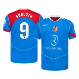 SØRLOTH #9 Atletico Madrid Third Away Soccer Jersey 2025/26