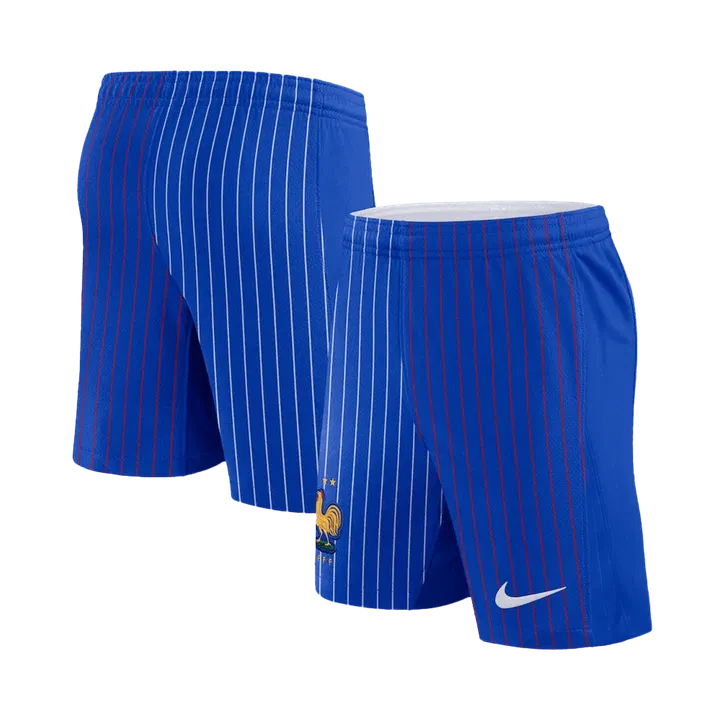 France Away Soccer Shorts