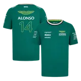Fernando Alonso #14 Aston Martin Cognizant F1 Racing Team Shirt