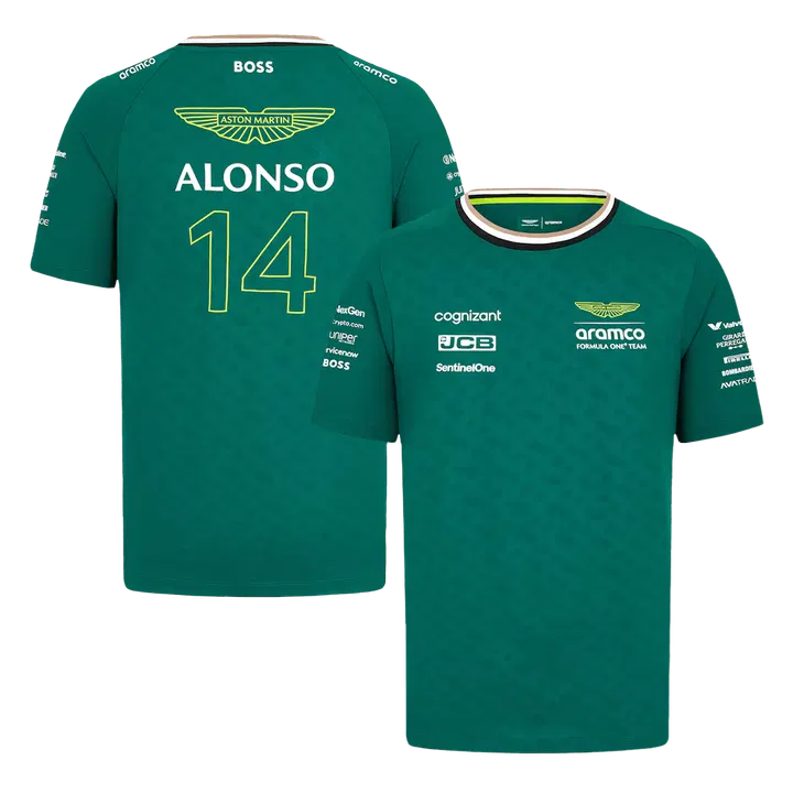 Fernando Alonso #14 Aston Martin Cognizant F1 Racing Team Shirt
