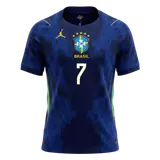 VINI JR. #7 Brazil Away Soccer Jersey World Cup 2026