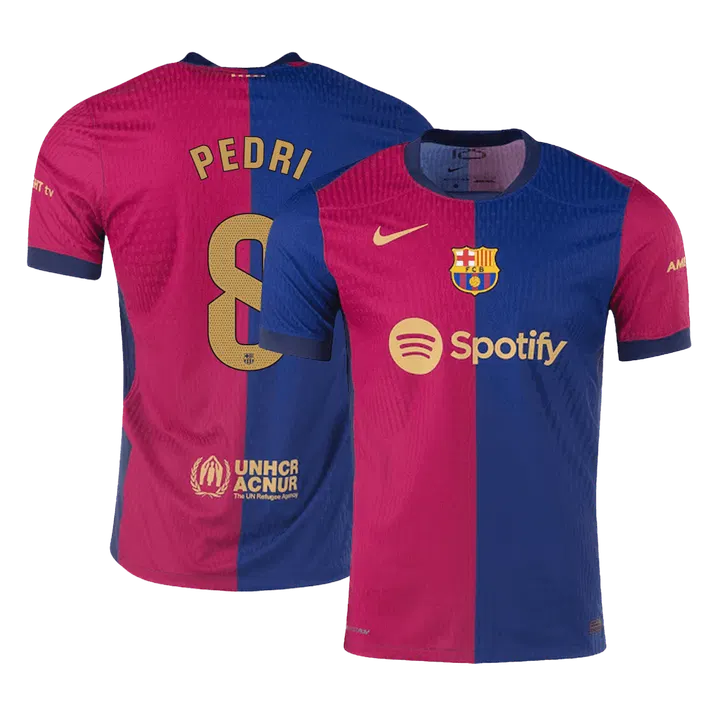 PEDRI #8 Barcelona Home Player Version Jersey