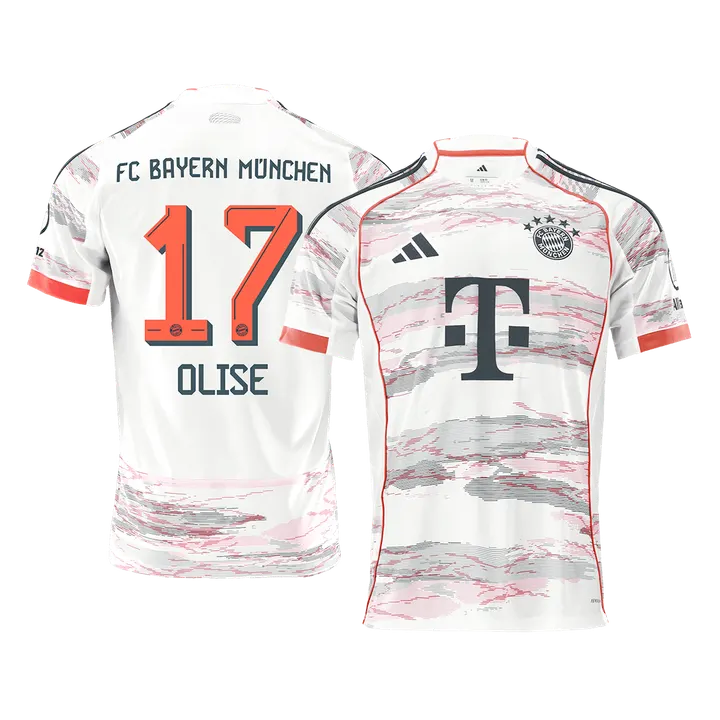 OLISE #17 Bayern Munich Away Soccer Jersey 2025/26